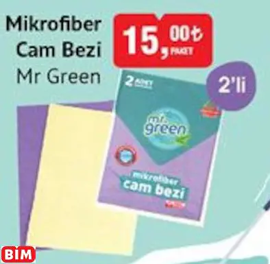 MR.GREEN MİKROFİBER CAM BEZİ